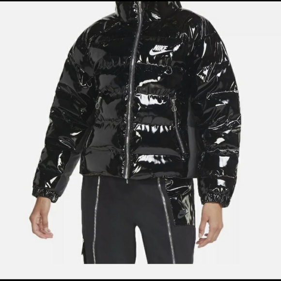 Nike Black Bomber Jacket - Picture 4 of 6